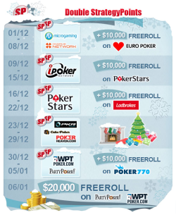 Double StrategyPoint weeks this winter! Double StrategyPoint weeks this winter!