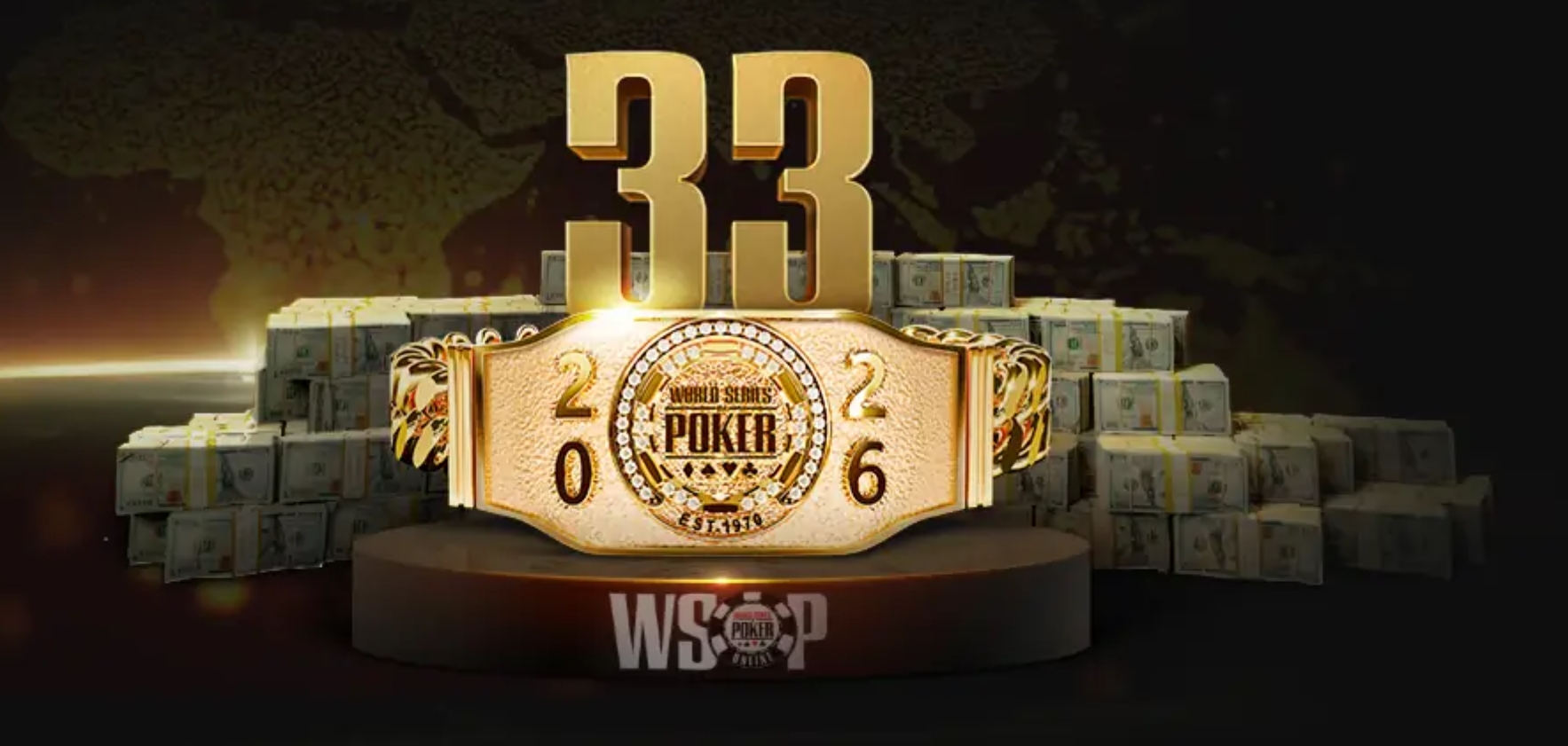 33 Braclets bei der WSOP Online