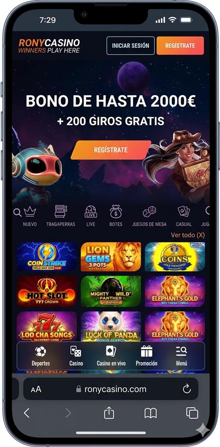 Mejores casinos para jugar fuera de España - Rony Casino