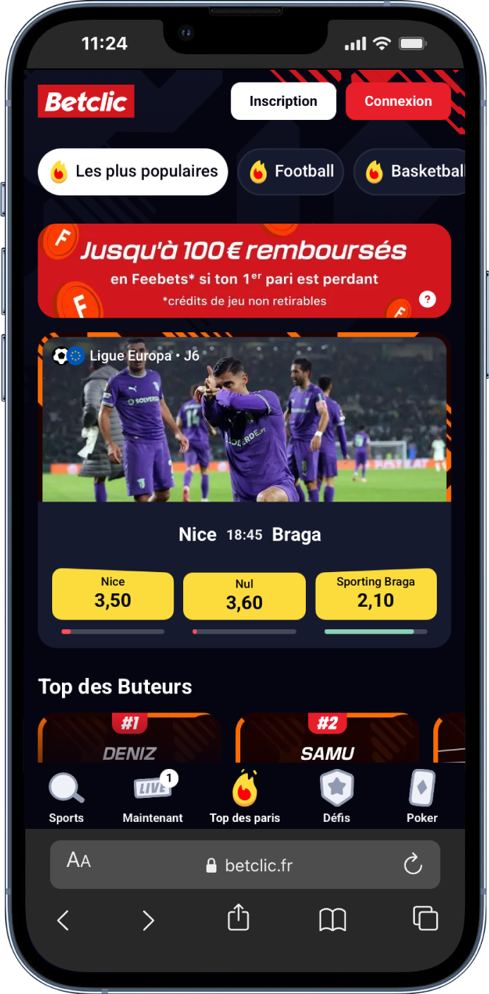 Betclic casino en ligne français