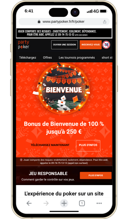 Meilleurs freerolls sur partypoker