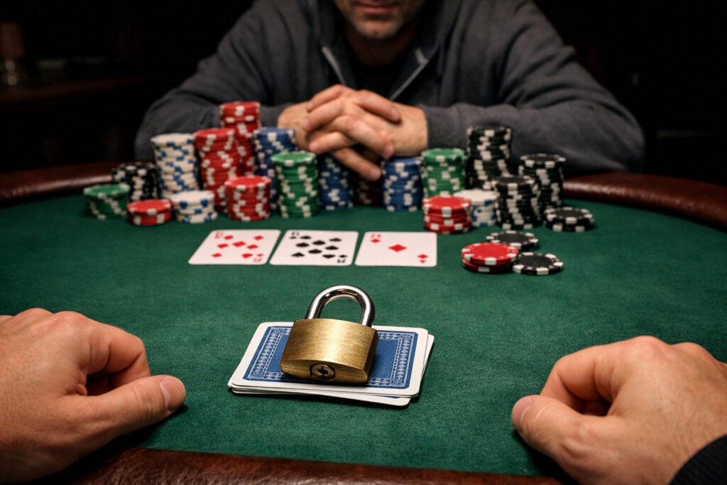Poker przy stole - zasady bezpieczeństwa 