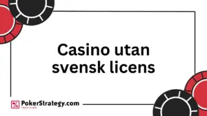 Casino utan svensk licens hos PokerStrategy