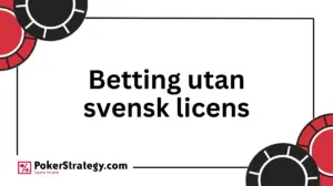 Betting utan svensk licens