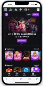 CoinCasino - Screenshot Crypto