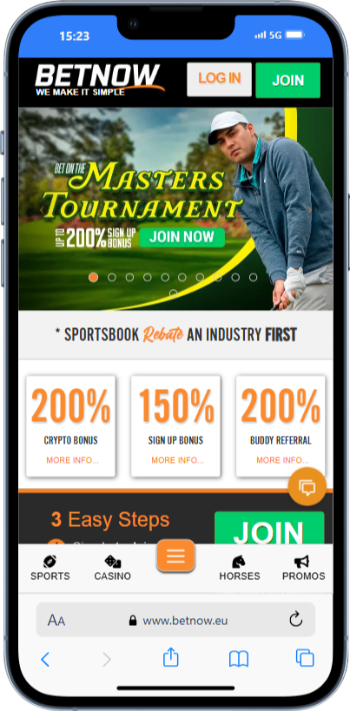 BetNow credit card betting sites