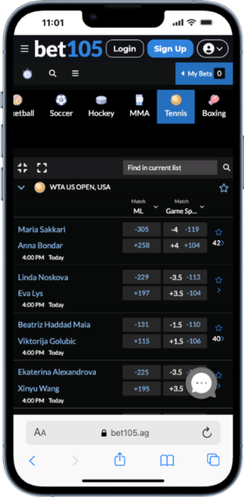 Bet105 nfl betting sites