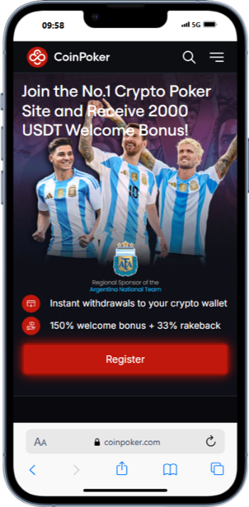 CoinPoker Nevada Homepage