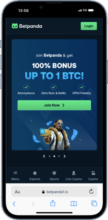 Betpanda Logo for Ethereum Casinos