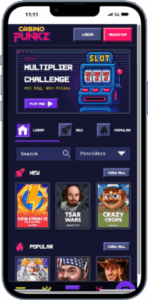 Casinopunkz Homepage for Ethereum Casinos