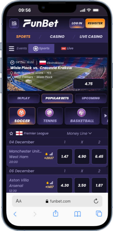 FunBet betting site Canada
