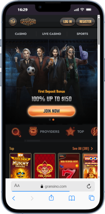Gransino casino in Canada