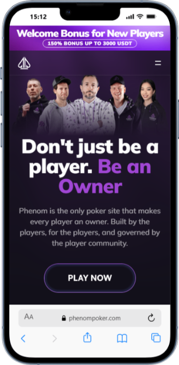 Phenom poker UK poker site