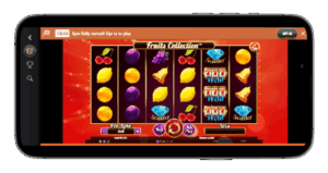 slot game on mobile