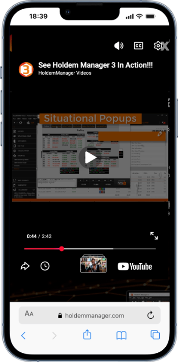 Holdem Manager Poker Software