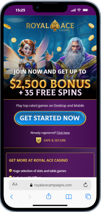 Royal Ace Homepage
