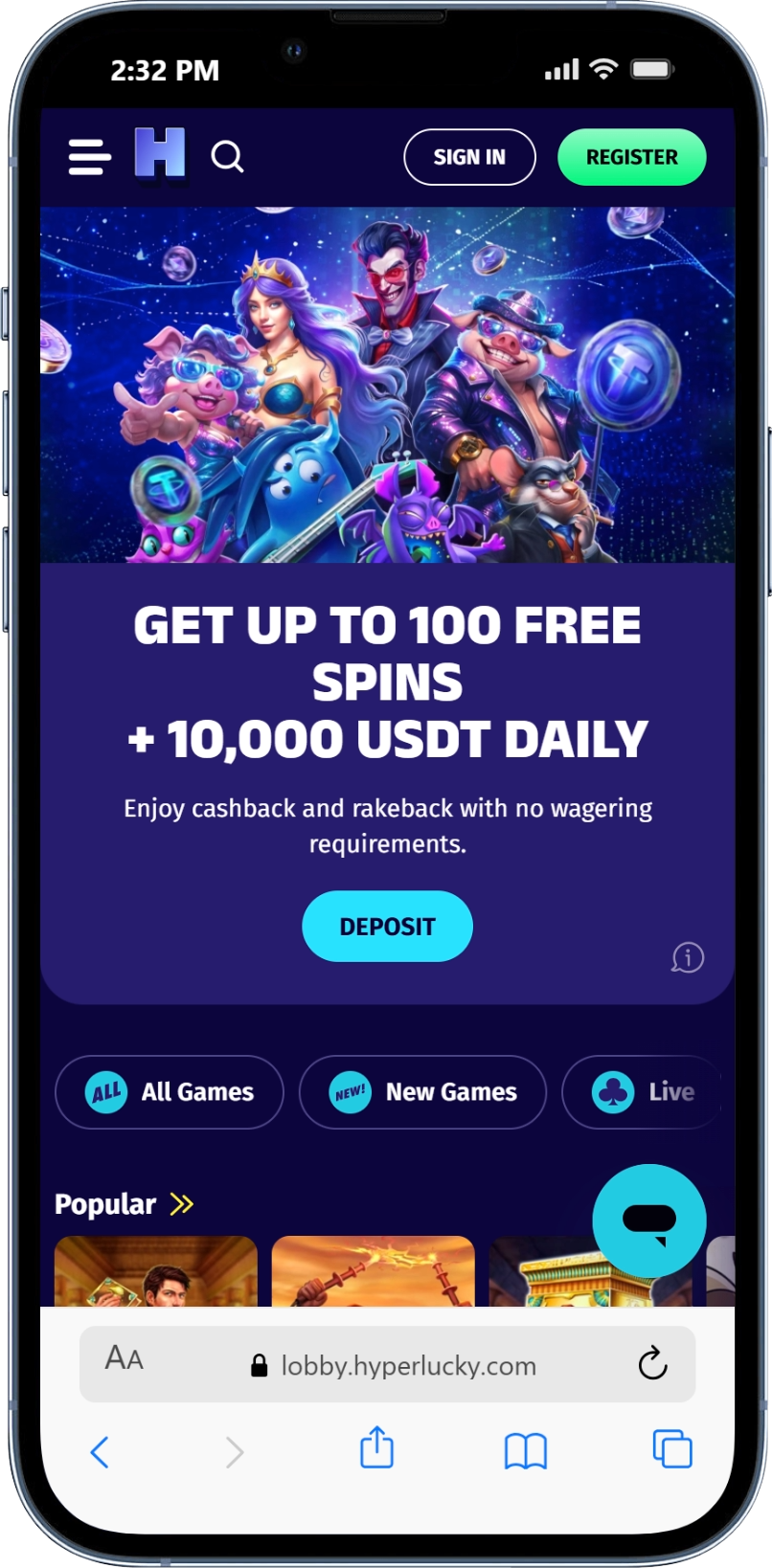 HyperLucky - top telegram casino for instant access