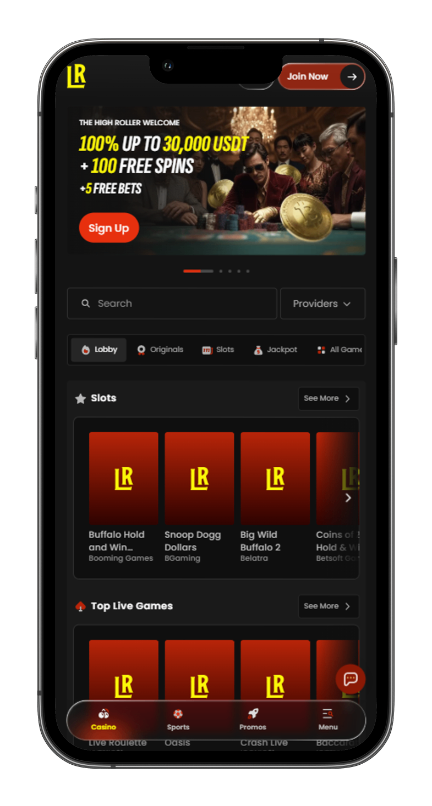 Lucky Rollers - best telegram casino overall