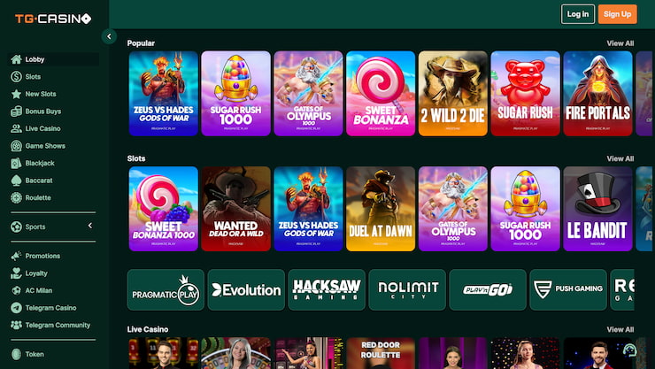 TG casino