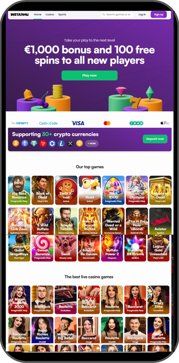 Bitcoin Καζίνο instasino
