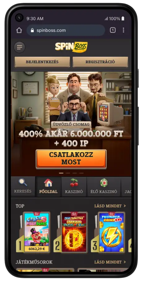 online-kaszino spinboss