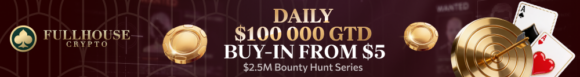 FullHouseCrypto Bounty Hunt Series promotion