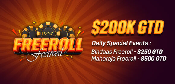 CrorePlay $200,000 GTD Freeroll Festival