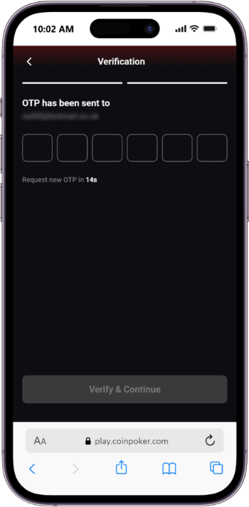 CoinPoker Verification