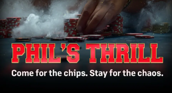 Phil Nagy at the ACR Poker Phil's Thrill final table