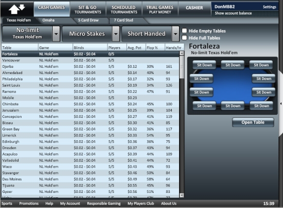 Betfair Poker