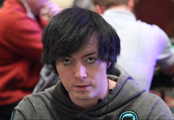 Jake Cody sports his PKR patch at WPT Ireland
