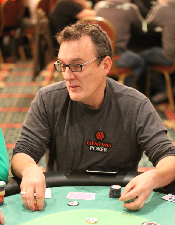 Barny Boatman opened to 15,000 at 50/100 blinds... oops!