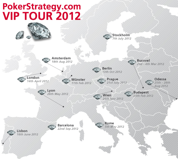 Mapa VIP Tour