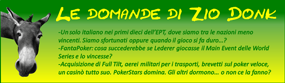 Le domande di Zio Donk Le domande di Zio Donk