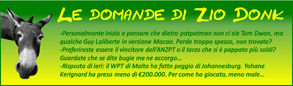 Le domande di Zio Donk Le domande di Zio Donk