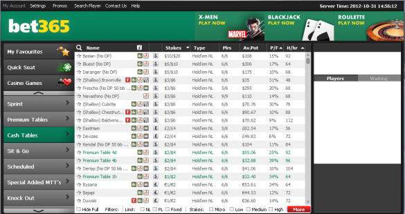 bet365 cash ladder