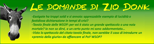 Le domande di Zio Donk Le domande di Zio Donk