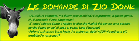 Le domande di Zio Donk Le domande di Zio Donk