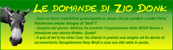 Le domande di Zio Donk Le domande di Zio Donk