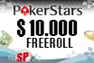 Exclusive $10,000 freeroll
