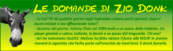 Le domande di Zio Donk Le domande di Zio Donk