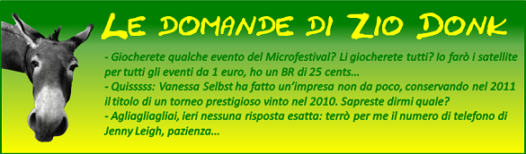 Le domande di Zio Donk Le domande di Zio Donk