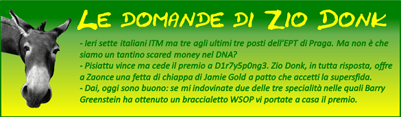Le domande di Zio Donk Le domande di Zio Donk