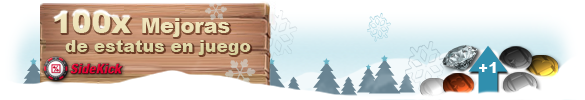 ¡Cien mejoras de estatus en juego! 100x status upgrades to be won!