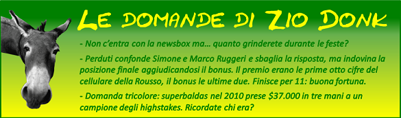 Le domande di Zio Donk Le domande di Zio Donk