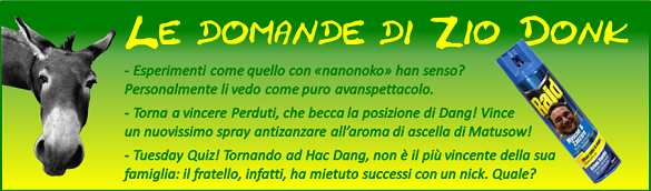Le domande di Zio Donk Le domande di Zio Donk