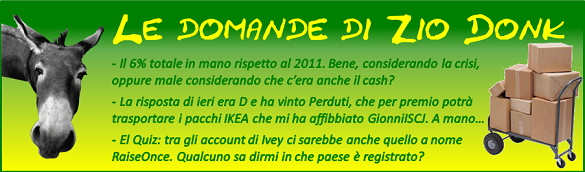 Le domande di Zio Donk Le domande di Zio Donk