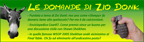 Le domande di Zio Donk Le domande di Zio Donk