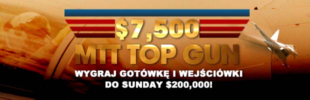 Promocja MTT Top Gun na William Hill