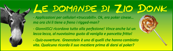 Le domande di Zio Donk Le domande di Zio Donk